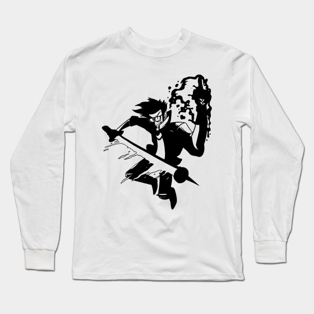 Travis Touchdown no more heroes Long Sleeve T-Shirt by Borton